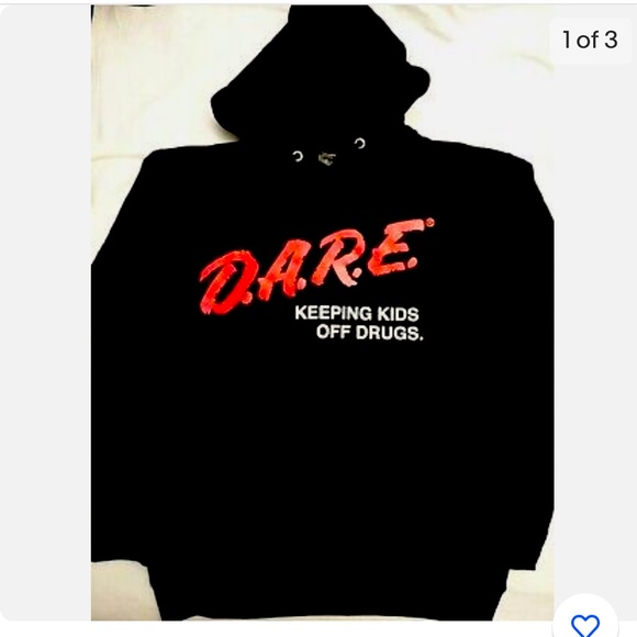 D.A.R.E HOODIE - Picture 1 of 2